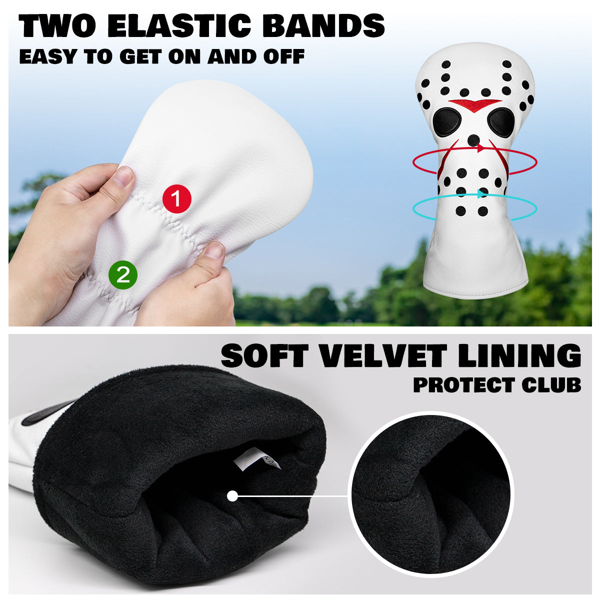 Mask Driver Headcover