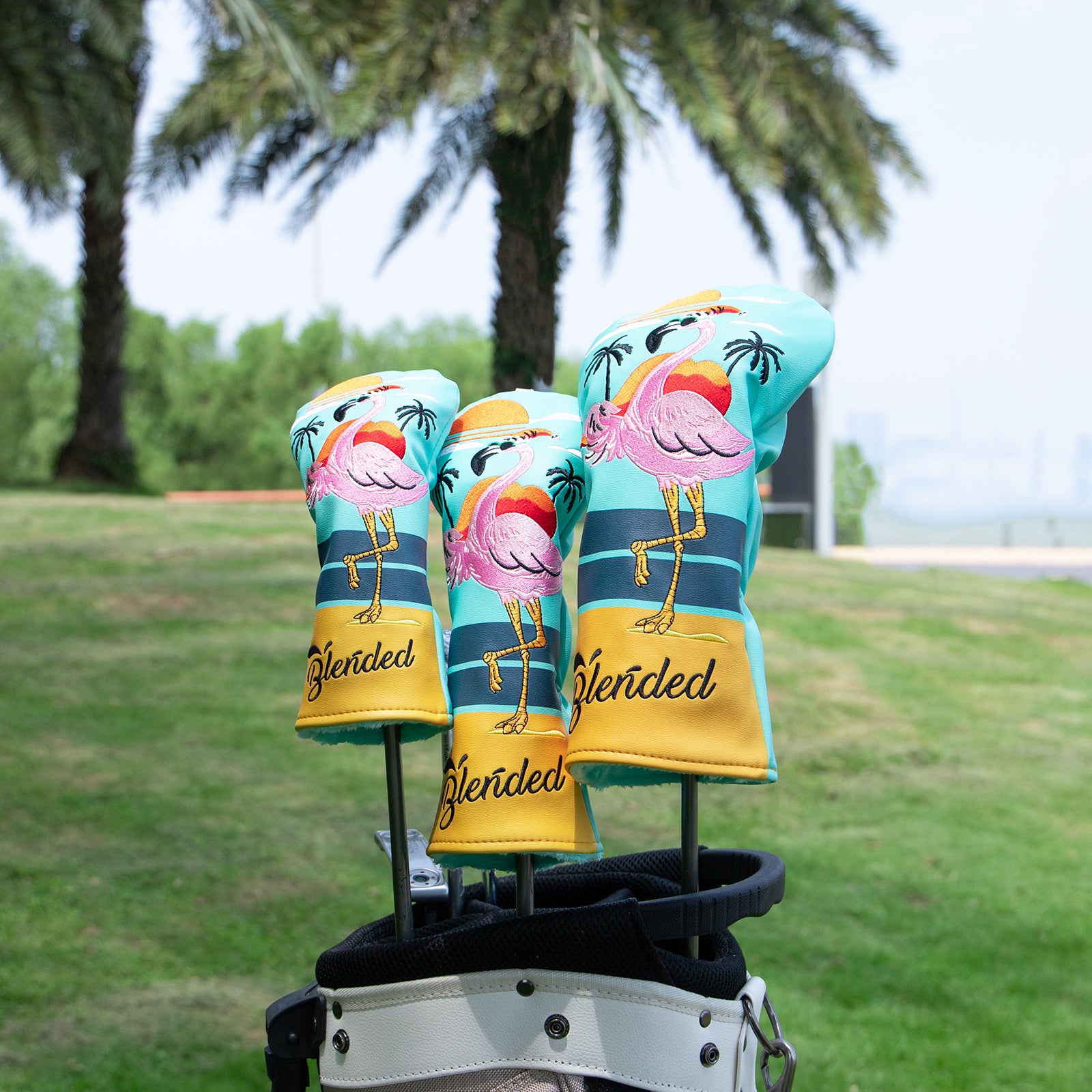 Flamingo Driver/Fairway/Hybrid Headcover