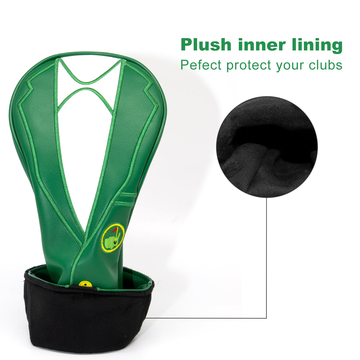 Green Suit Driver Headcover