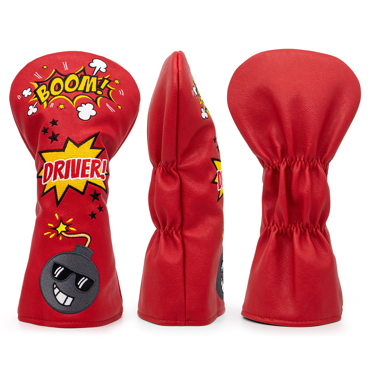 Red Boom Driver/Fairway/Hybrid Headcover