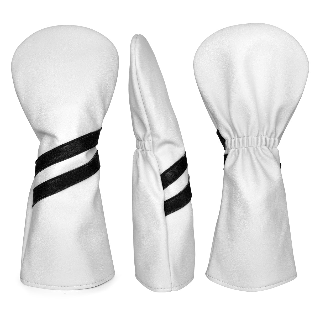 White Driver/Fairway/Hybrid Headcover