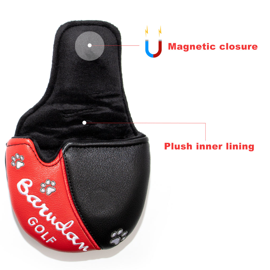 Bulldogs Golf Putter Mallet Headcover