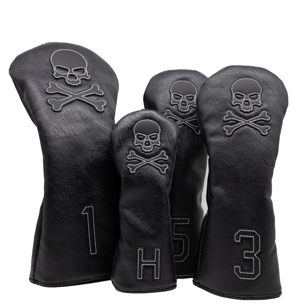 Black Skull Driver/Fairway/Hybrid Headcover