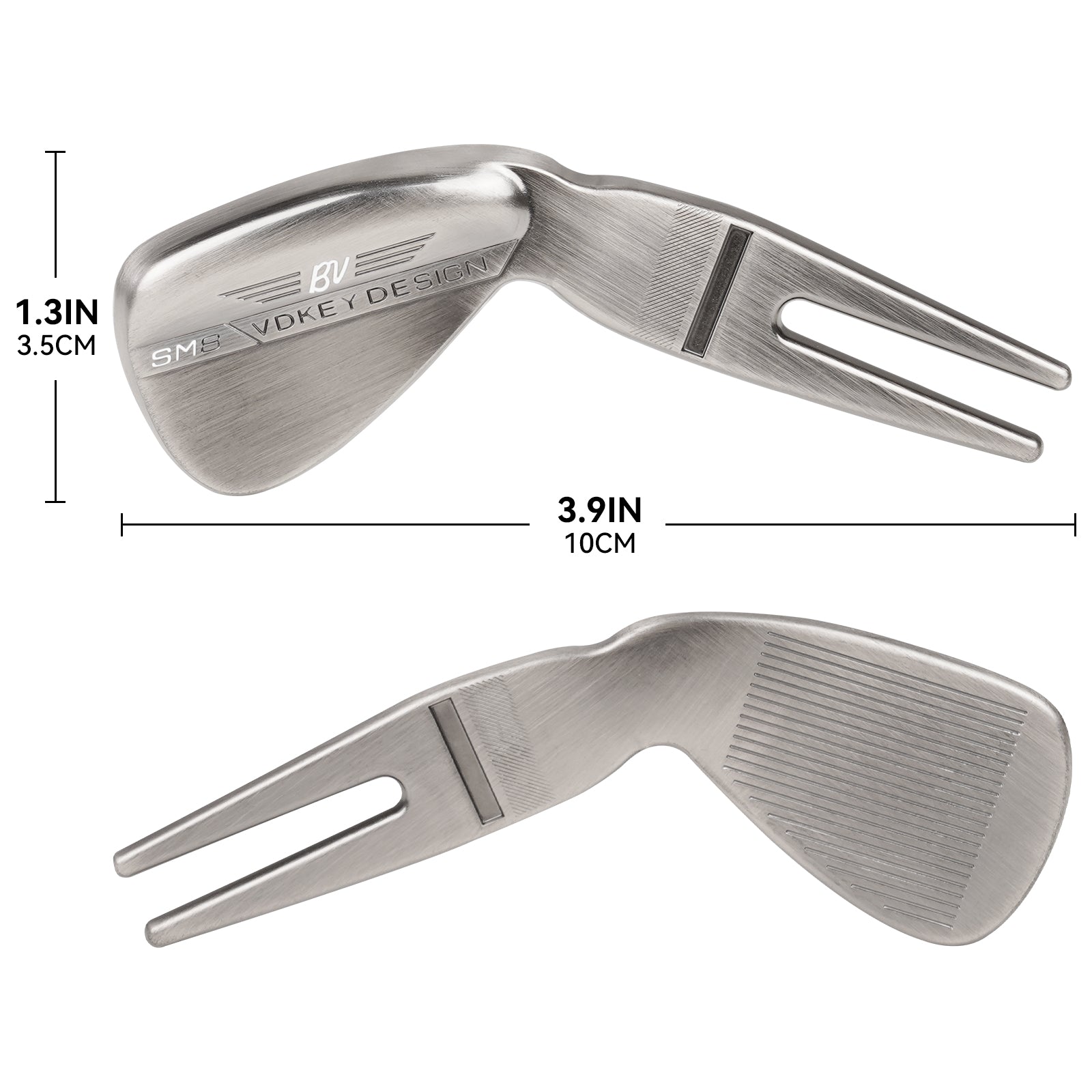 Black/Silver Golf Club Ball Divot Tools Repair Tool