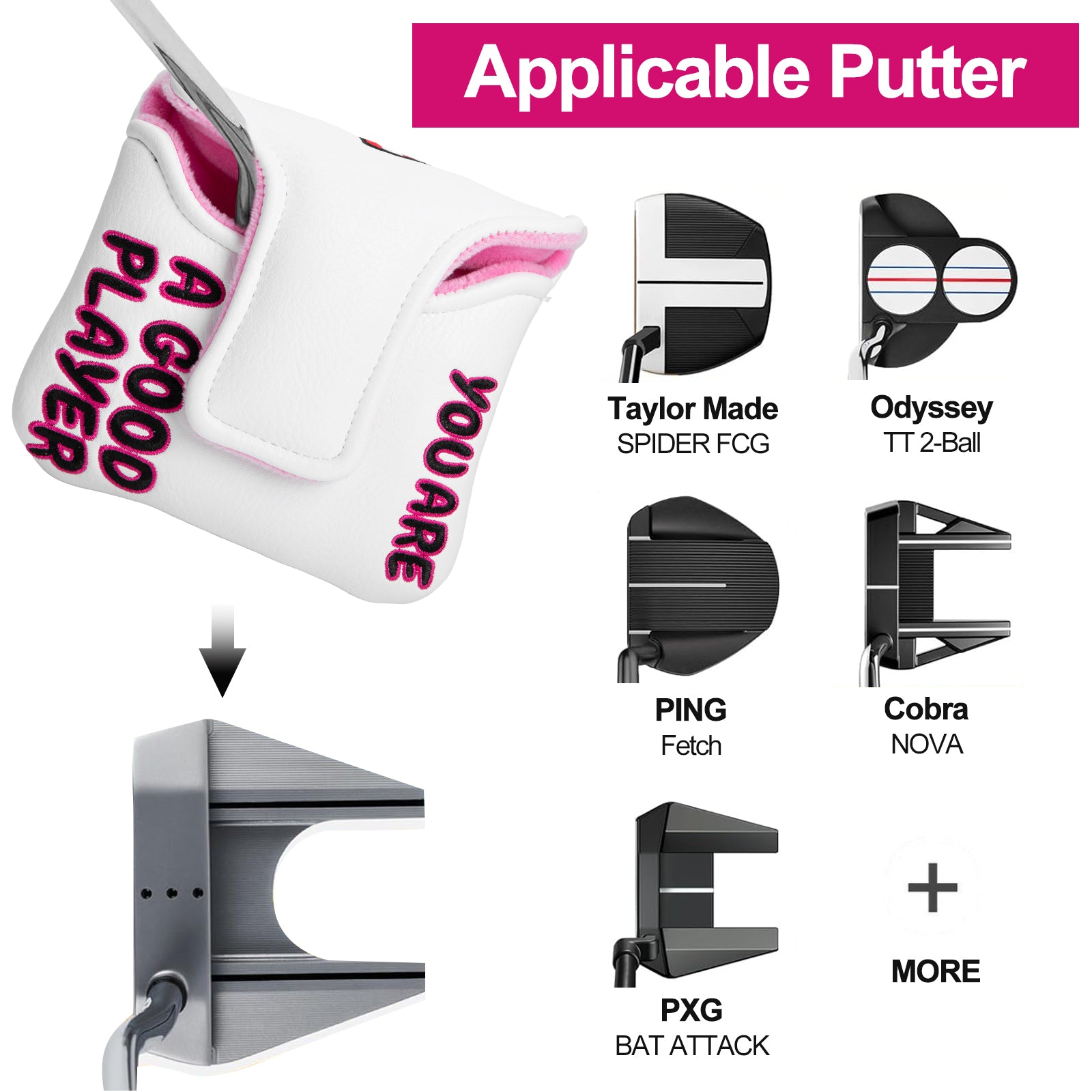 Monkey Suit Square Headcover