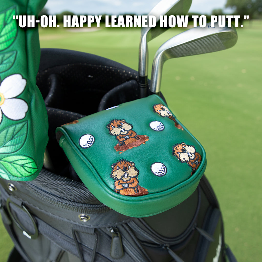 Green Gopher Square Headcover