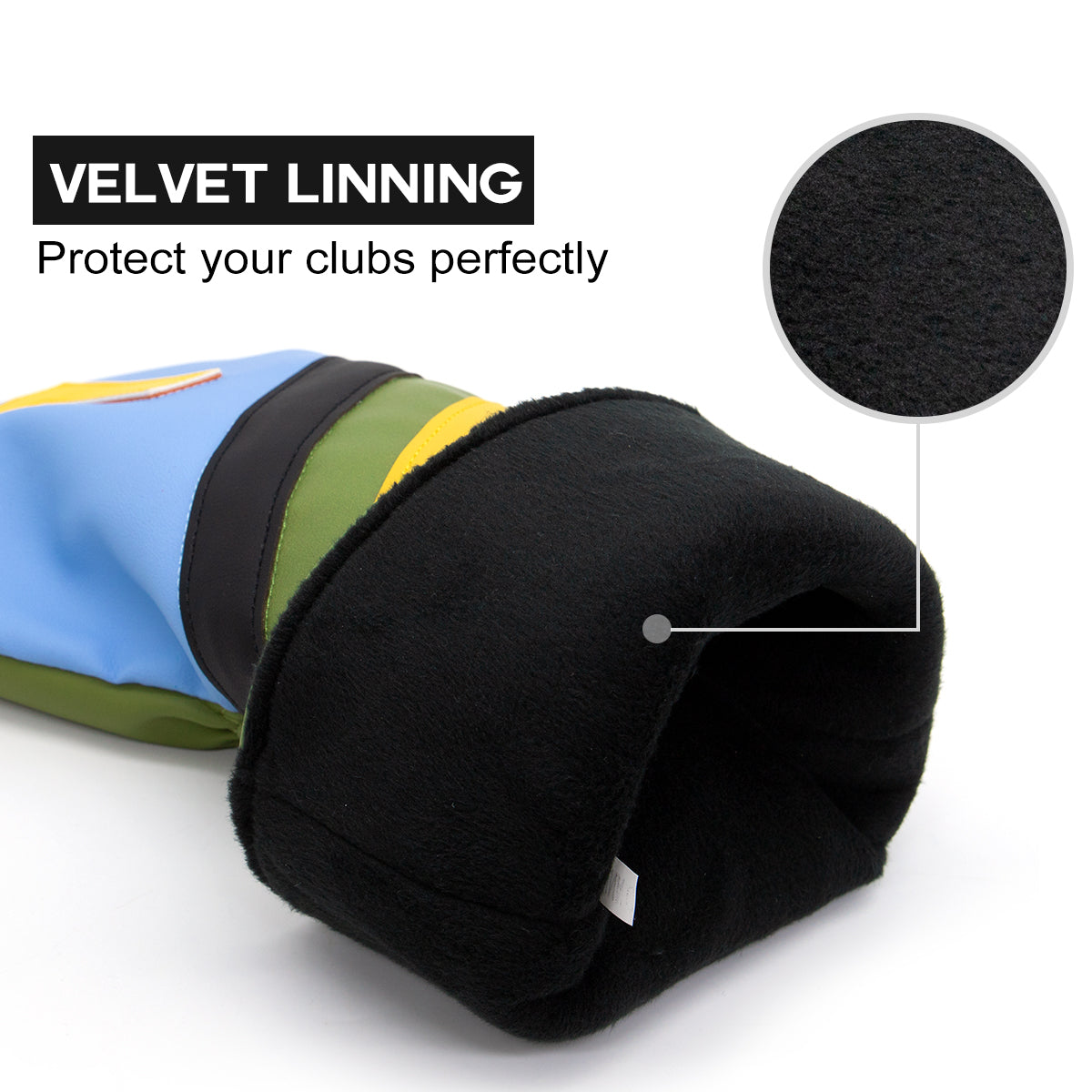 Blue Funny Headcover