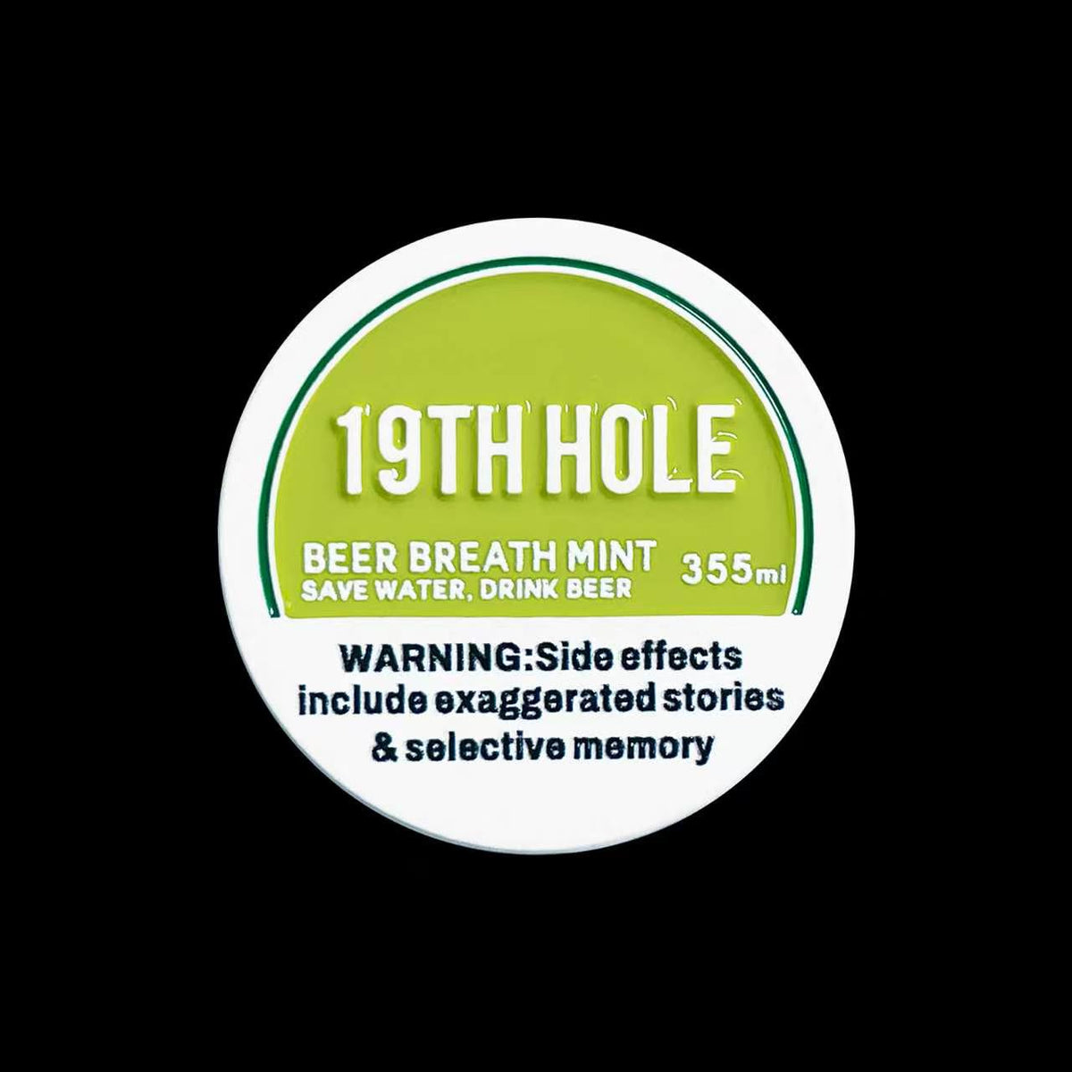 19th Hole Golf Ball Marker