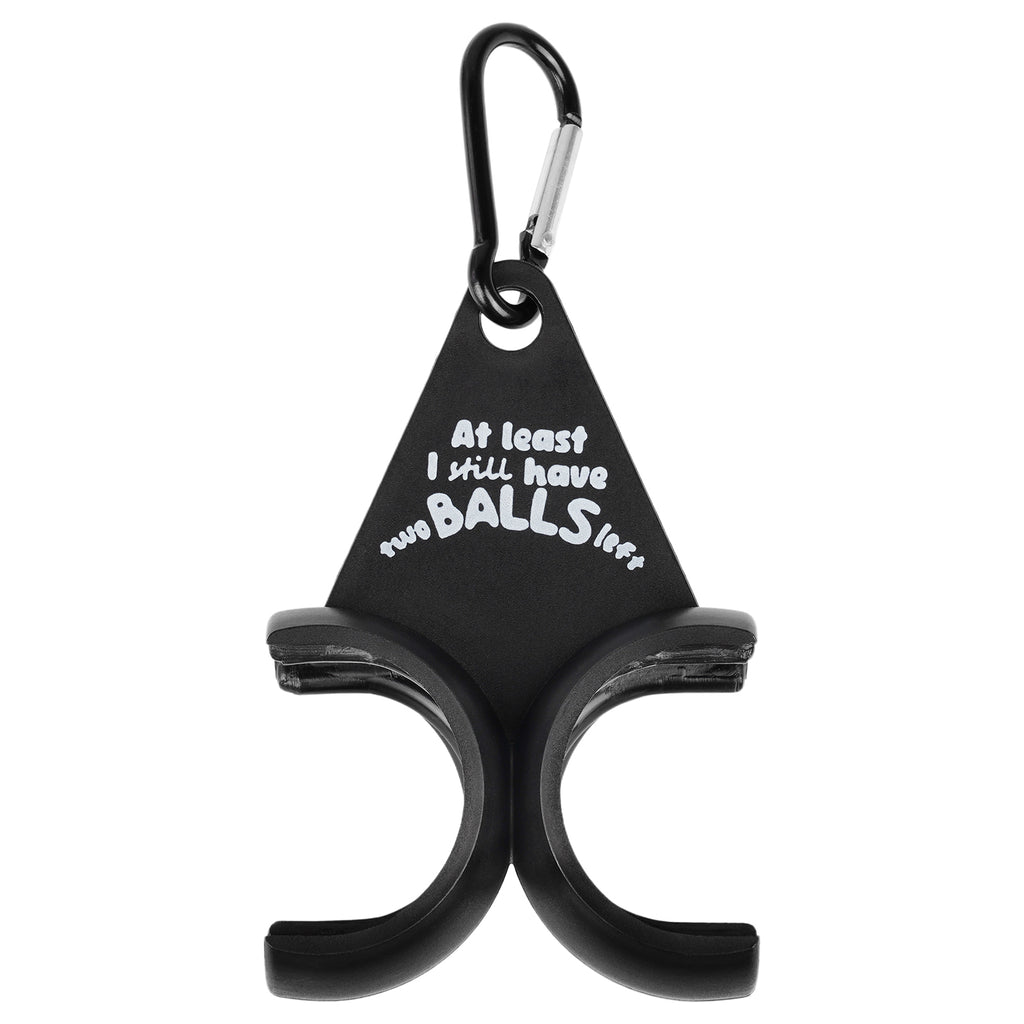 Golf Ball Holder 3D Funny Printed with 2 Tee Slots