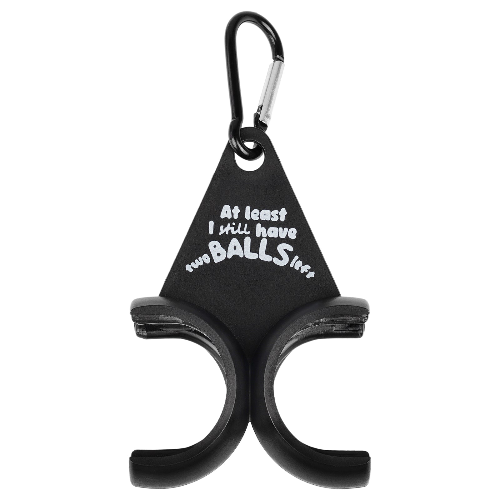 Golf Ball Holder 3D Funny Printed with 2 Tee Slots