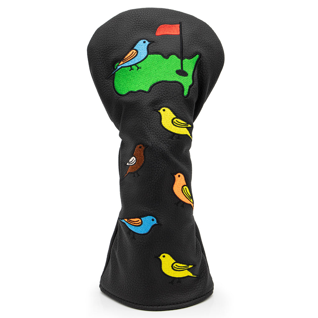 Black Colorful Birdie Driver/Fairway/Hybrid Headcover
