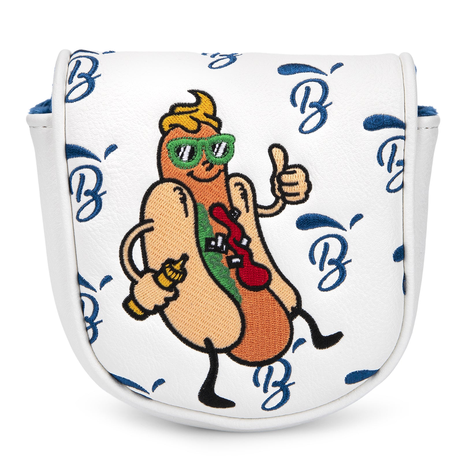 Golf Putter Cover OZ1 Premium Embroidery Hot Dog Mallet Putter Headcover