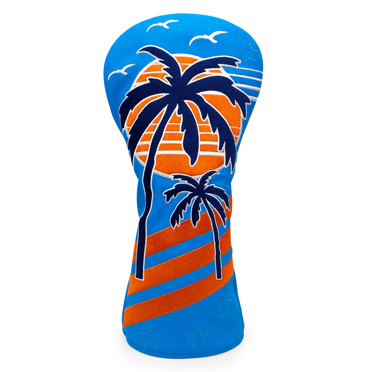 Blue Coconut Tree Driver/Fairway/Hybrid Headcover