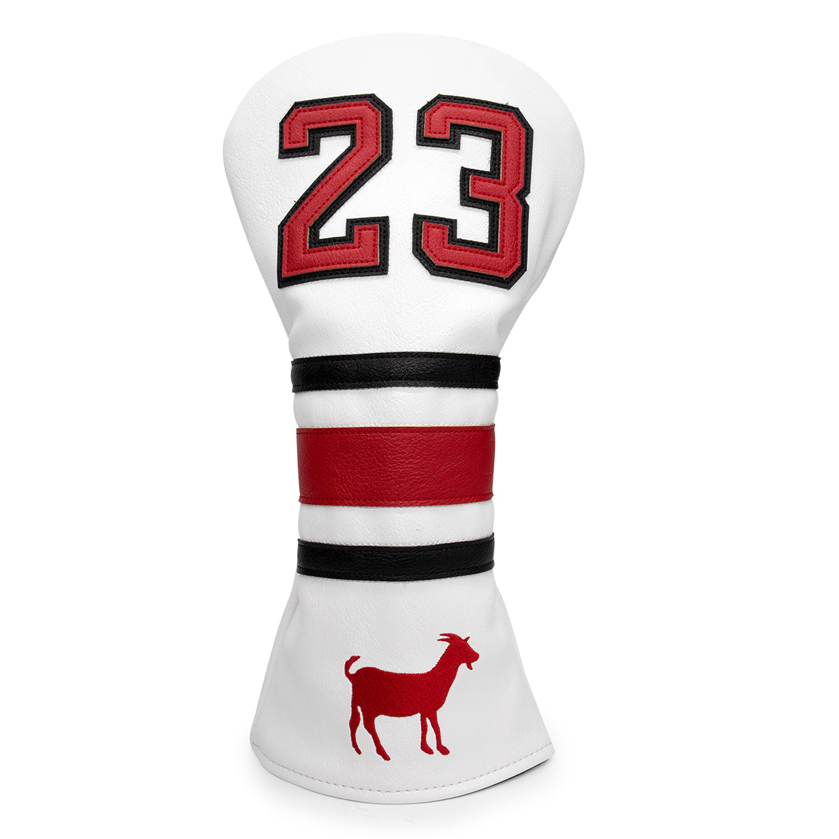 White Golf Sports Style Driver/Fairway/Hybrid Headcover