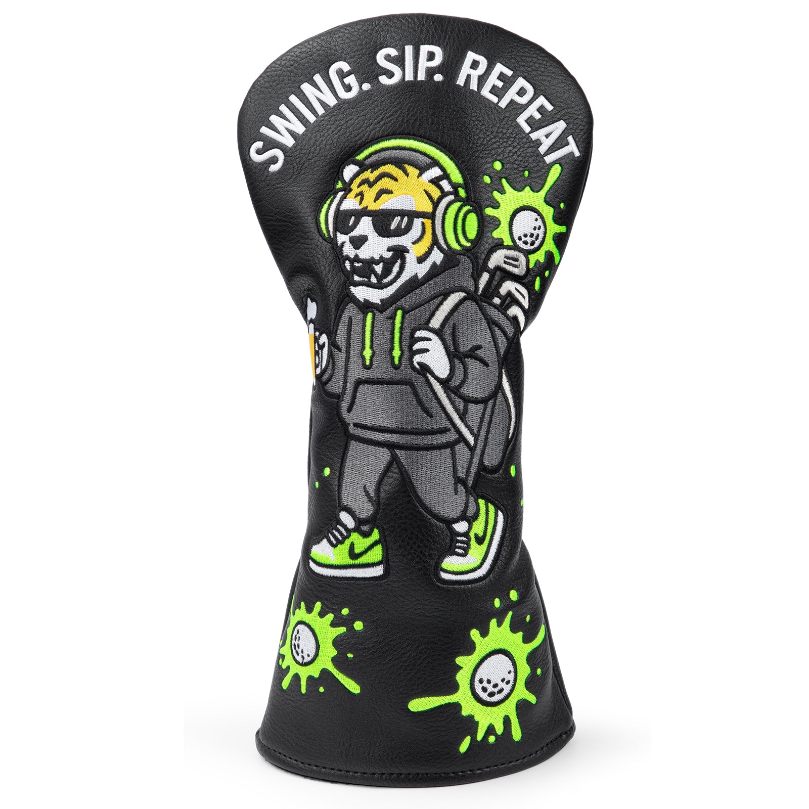 Funny Tiger Driver/Fairway/Hybrid Headcover