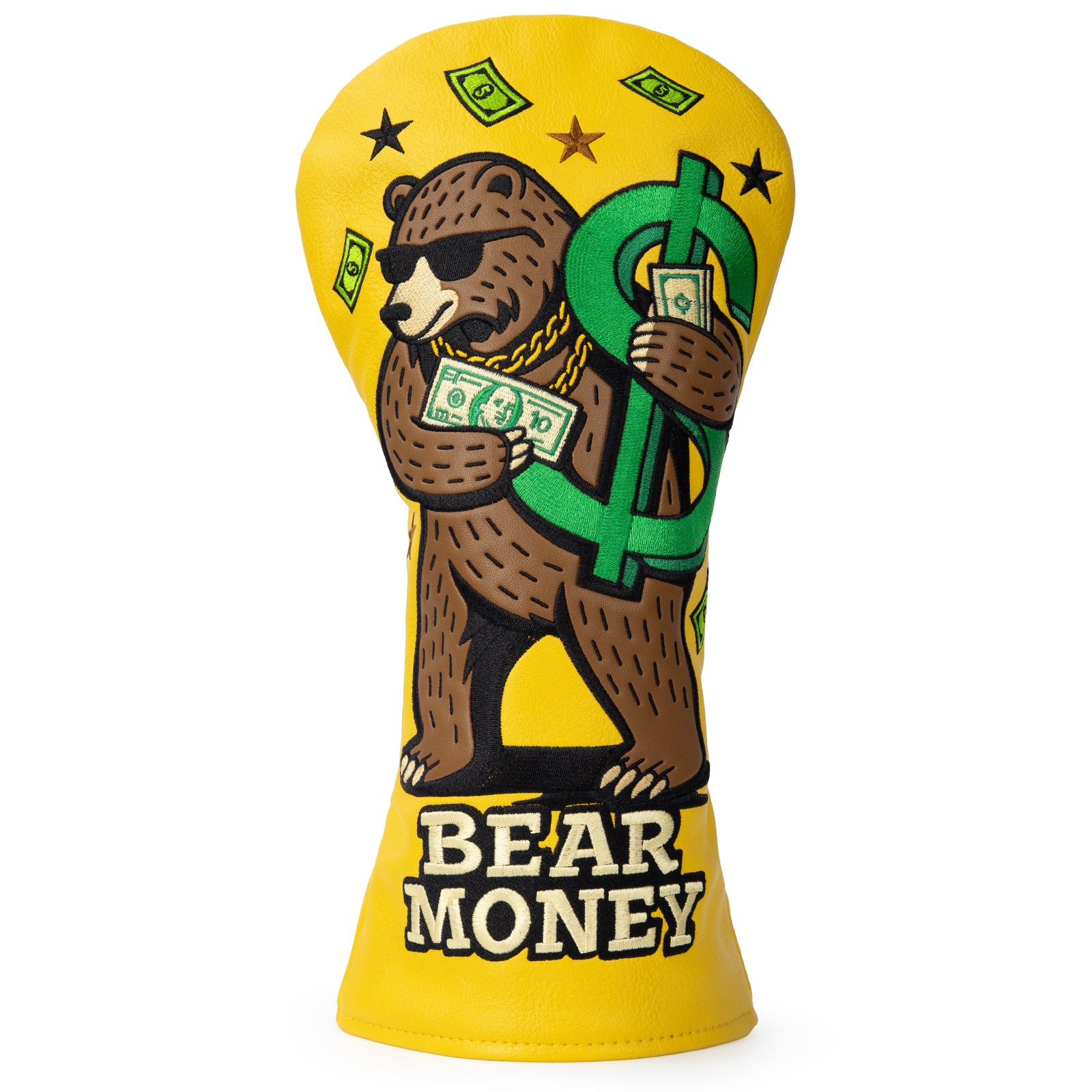 Embroidery Dollar Bears Driver/Fairway/Hybrid Headcover
