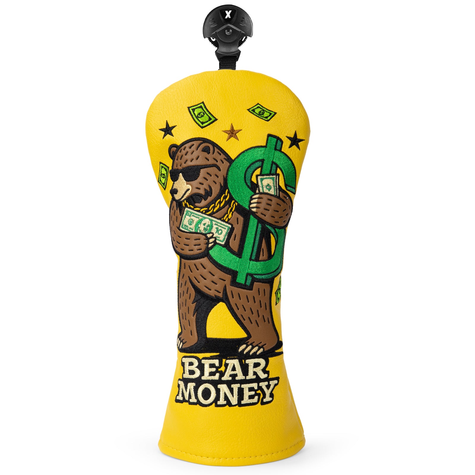 Embroidery Dollar Bears Driver/Fairway/Hybrid Headcover