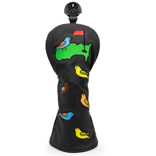 Black Colorful Birdie Driver/Fairway/Hybrid Headcover