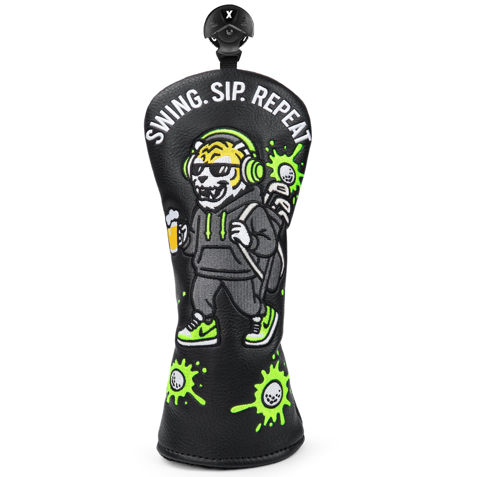 Funny Tiger Driver/Fairway/Hybrid Headcover