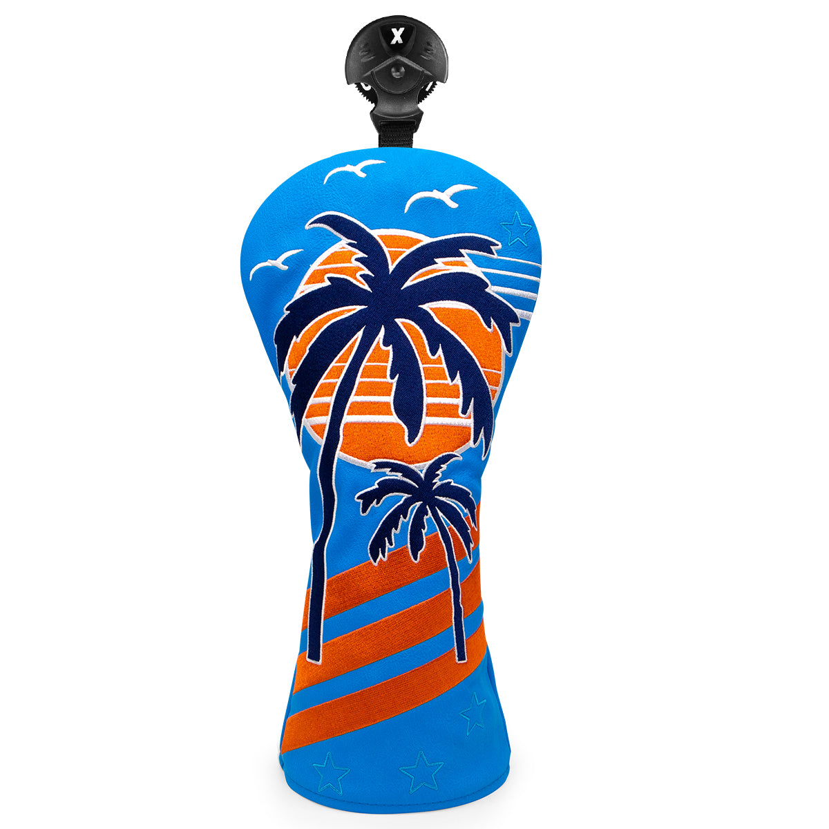 Blue Coconut Tree Driver/Fairway/Hybrid Headcover