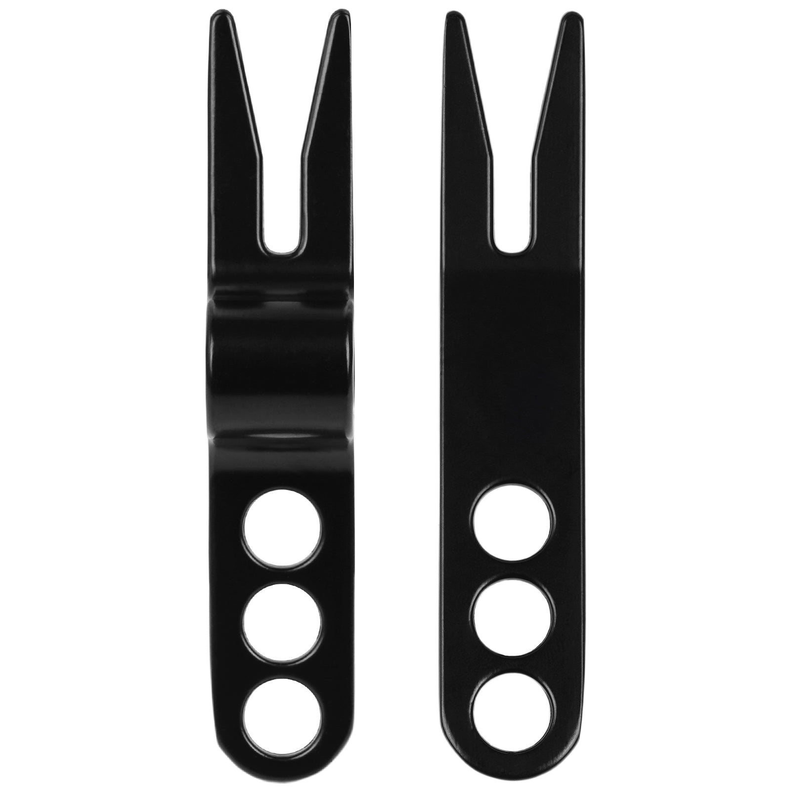 Black/Silver Golf Ball Divot Tools Repair Tool