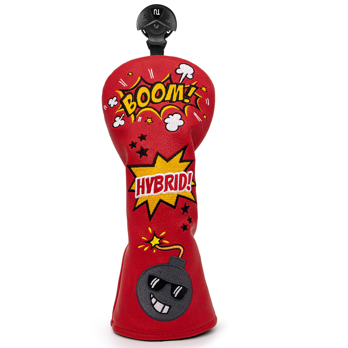 Red Boom Driver/Fairway/Hybrid Headcover