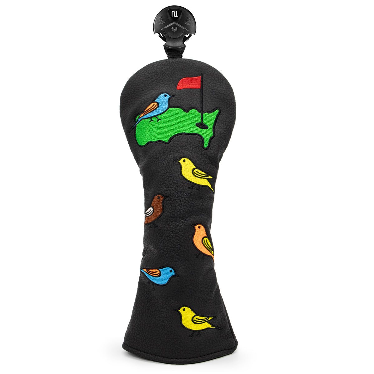 Black Colorful Birdie Driver/Fairway/Hybrid Headcover