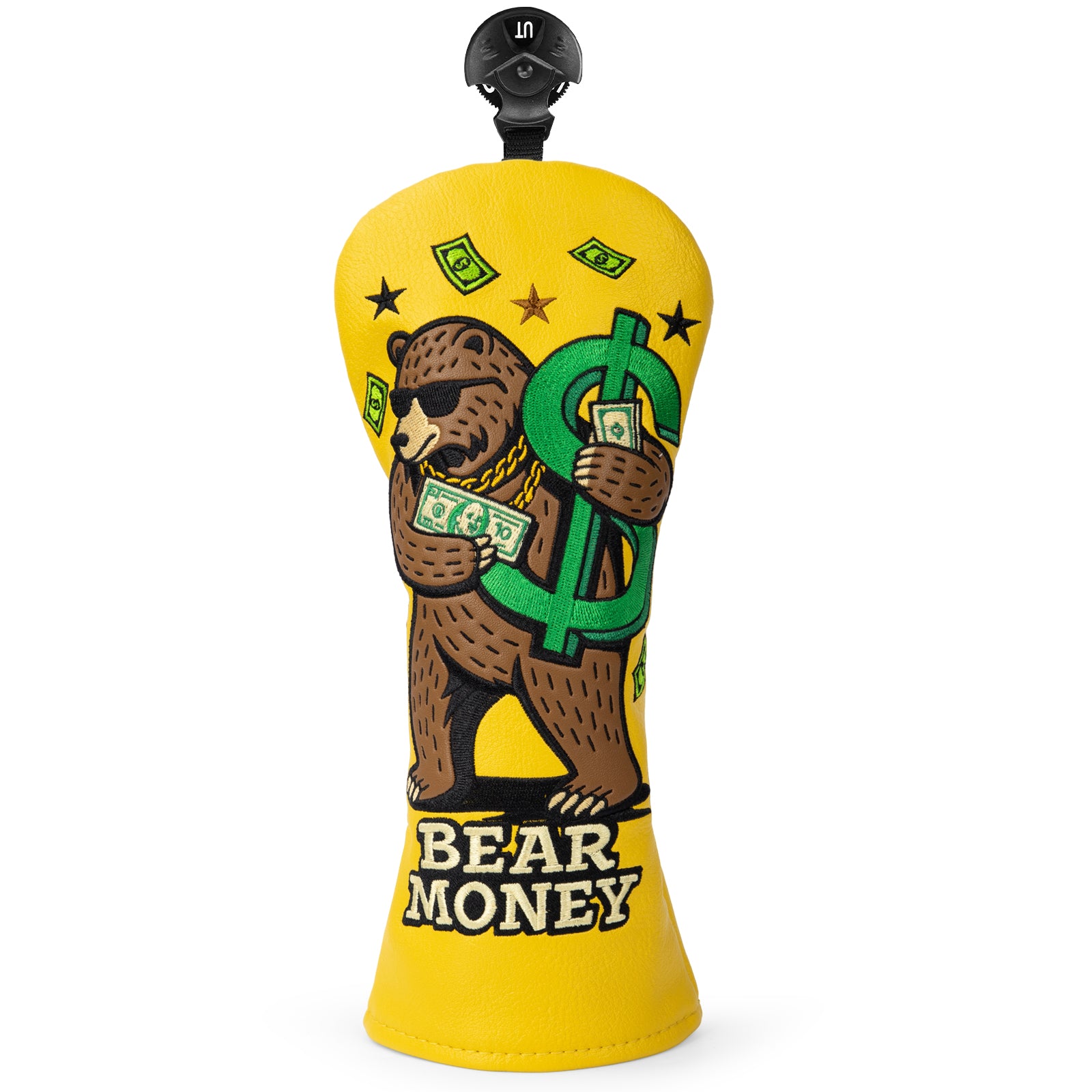 Embroidery Dollar Bears Driver/Fairway/Hybrid Headcover
