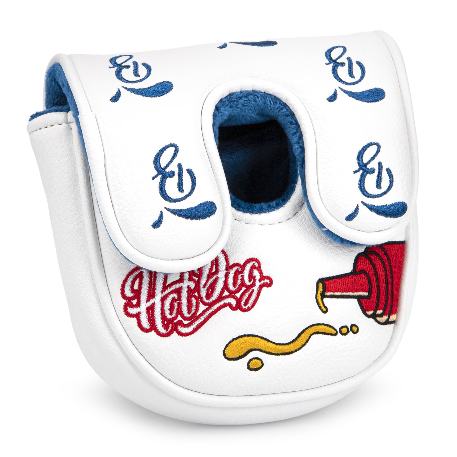 Golf Putter Cover OZ1 Premium Embroidery Hot Dog Mallet Putter Headcover