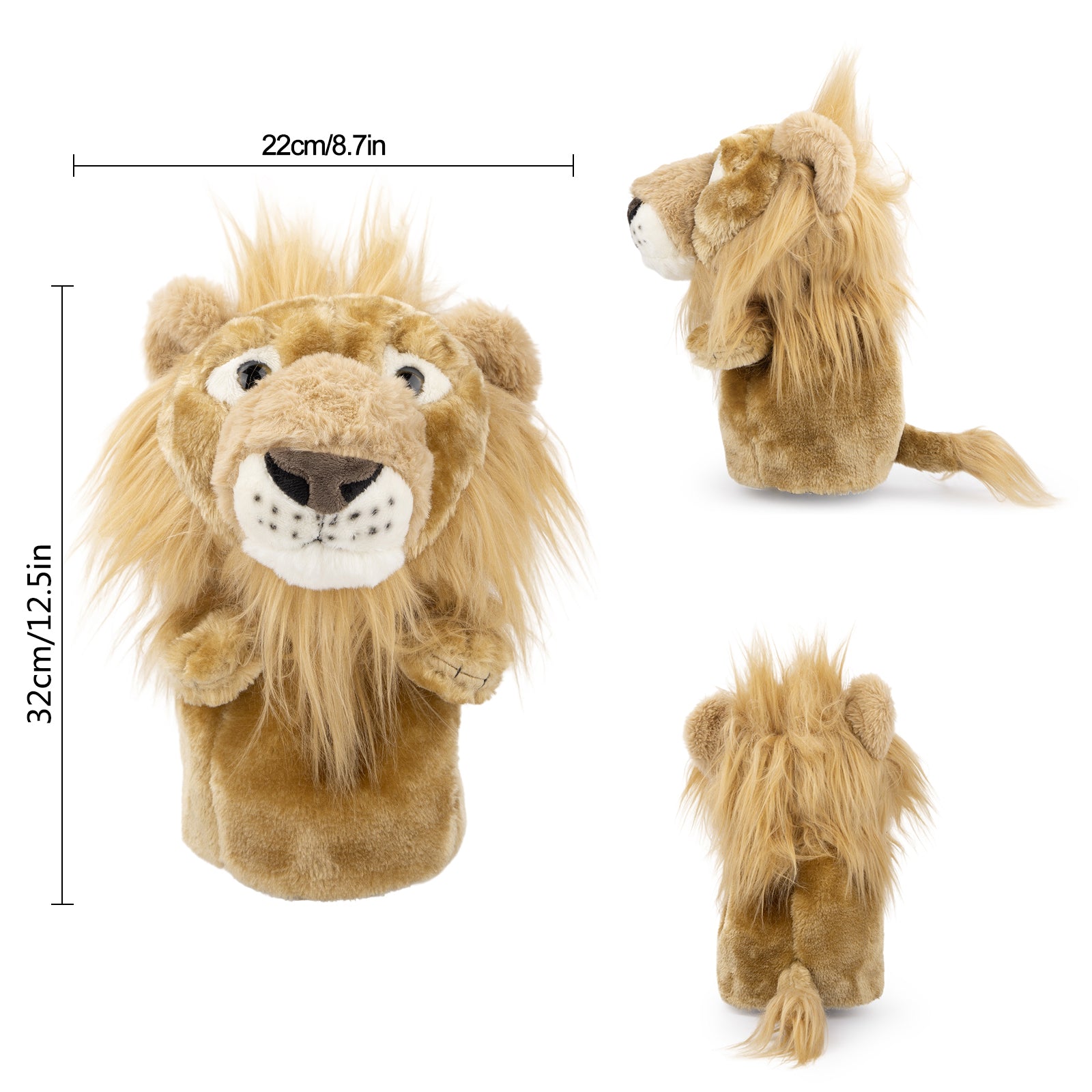 Funny Lion Animal Headcover