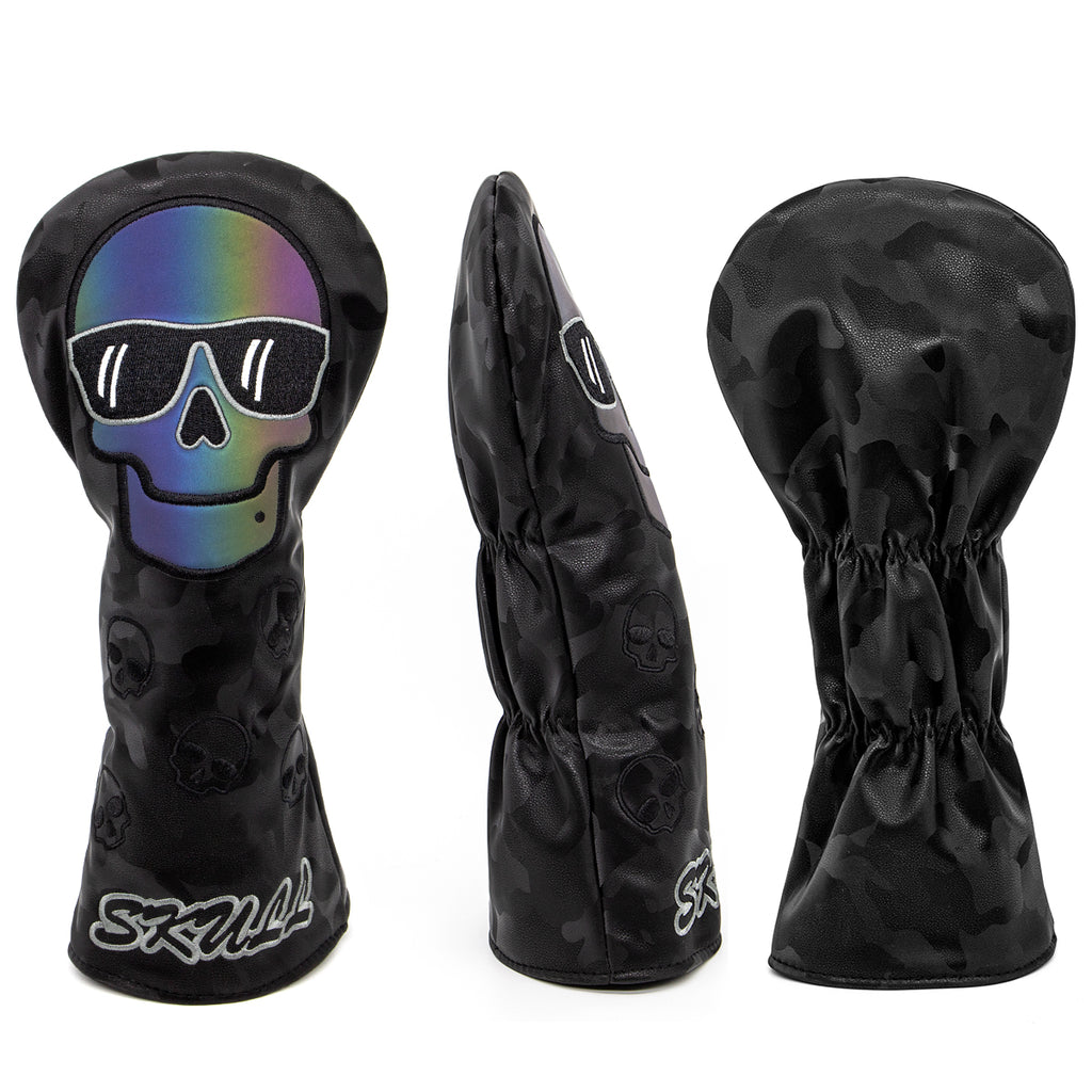 Black Skull Driver/Fairway/Hybrid Headcover