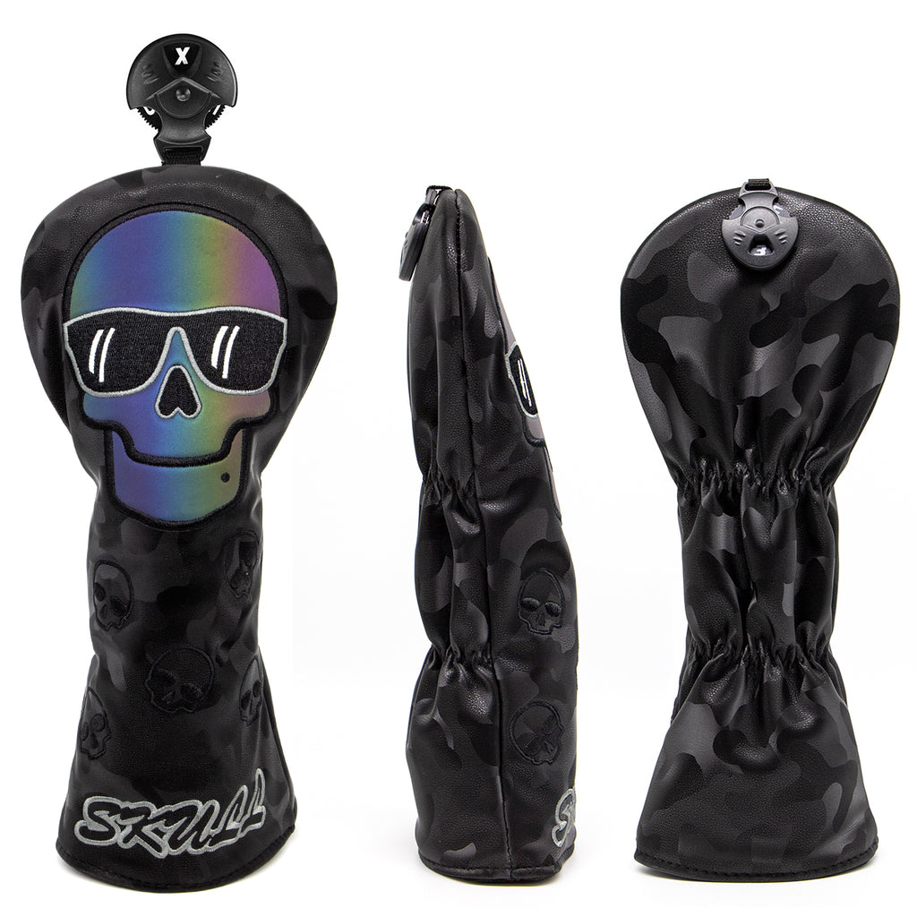 Black Skull Driver/Fairway/Hybrid Headcover