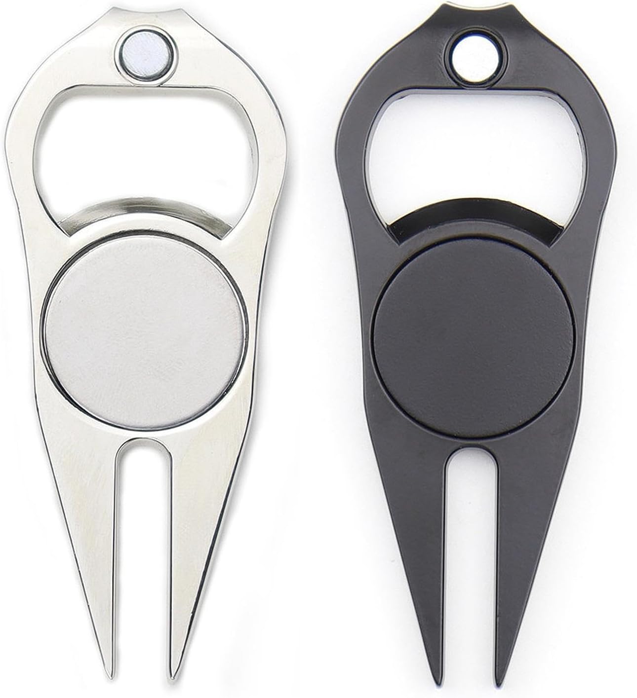 Golf Repair Tool Golf Putting Green Fork Bottle Opener Turf Repair