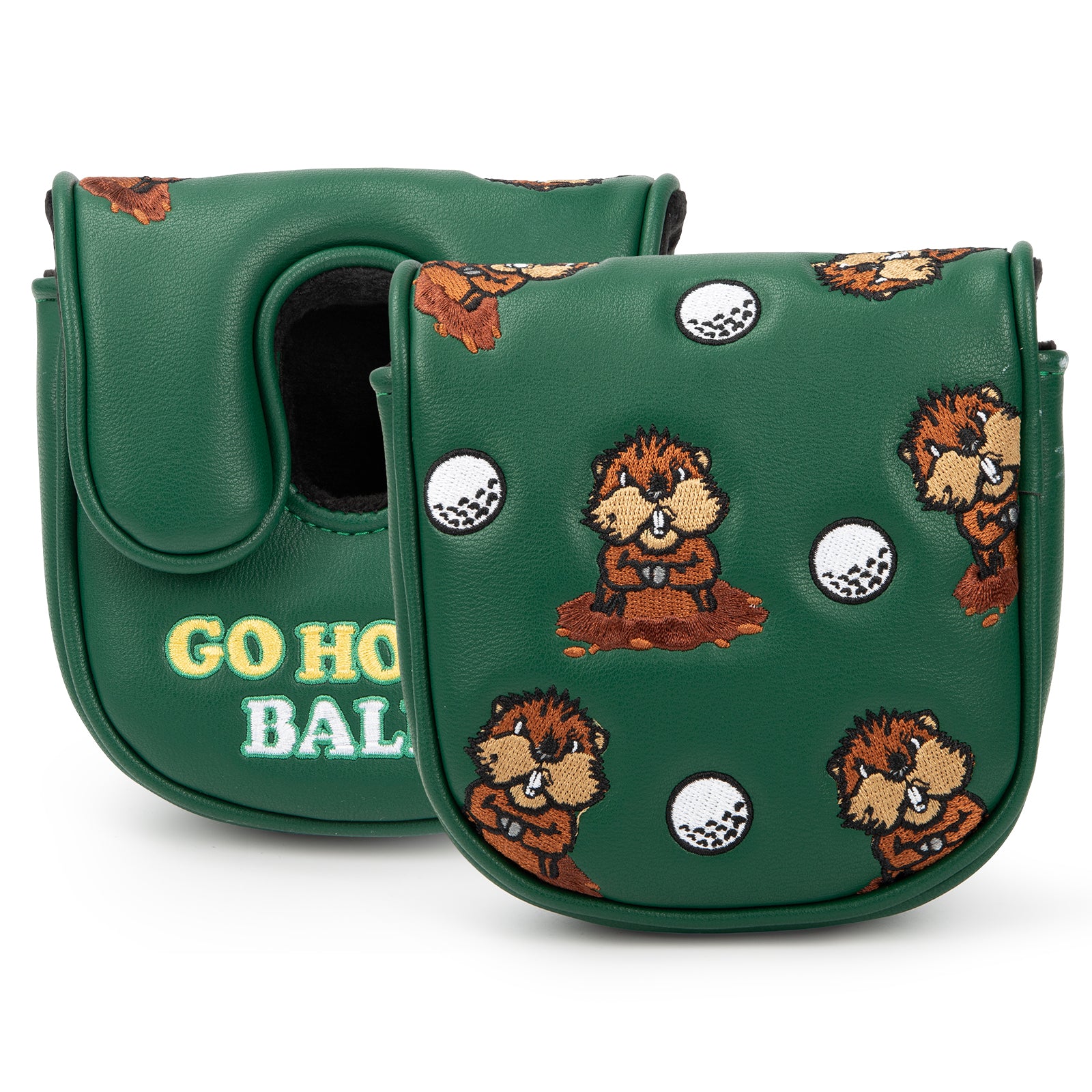 Green Gopher Square Headcover