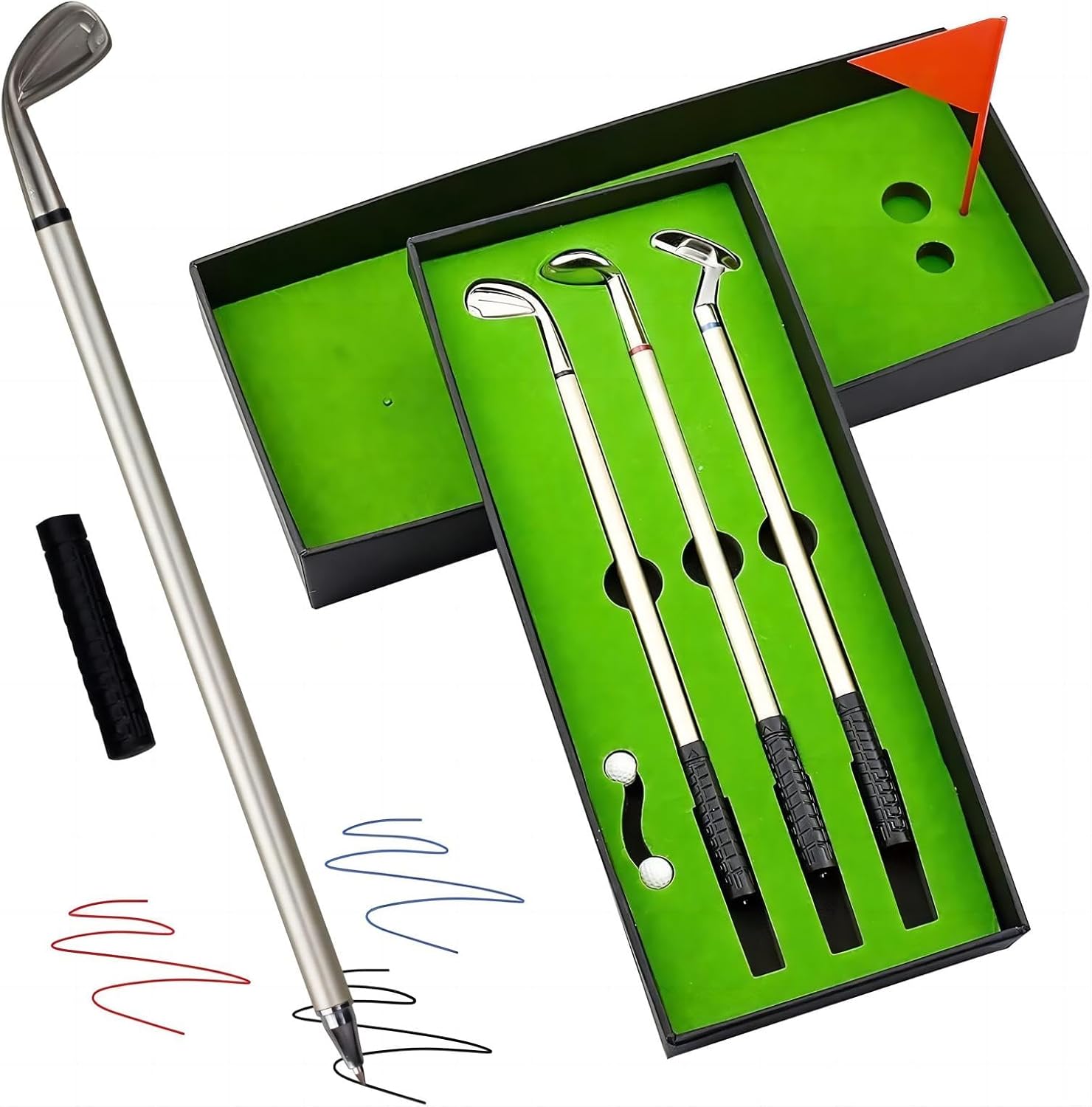 Golf Mini Course Ballpoint Pen Gift Set