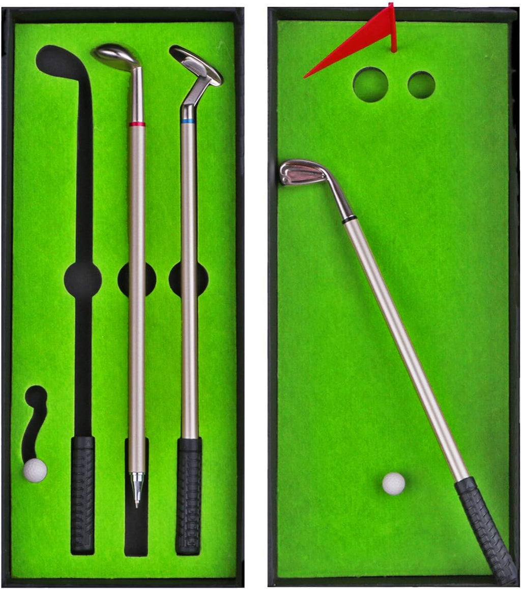 Golf Mini Course Ballpoint Pen Gift Set