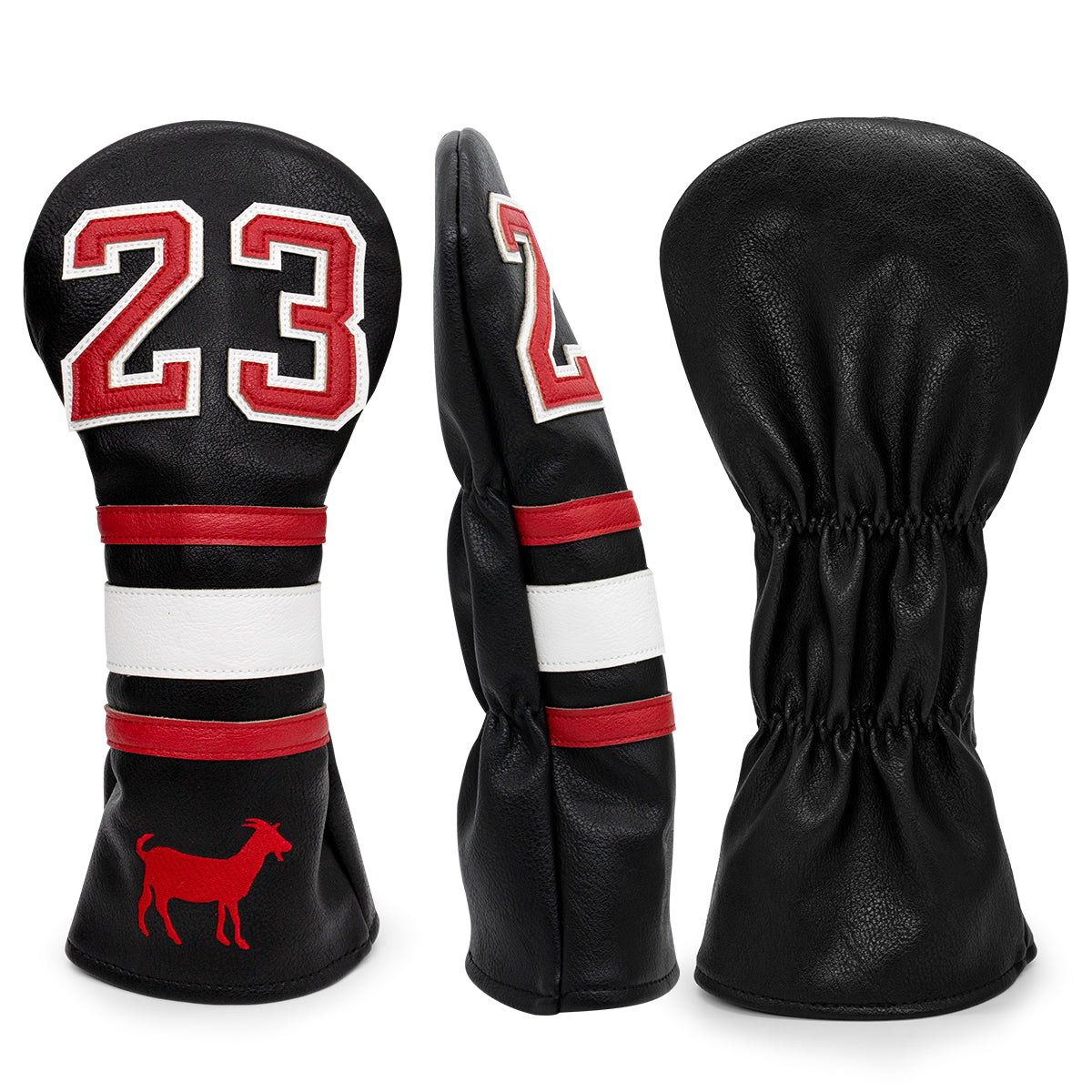 Black Golf Sports Style Driver/Fairway/Hybrid Headcover