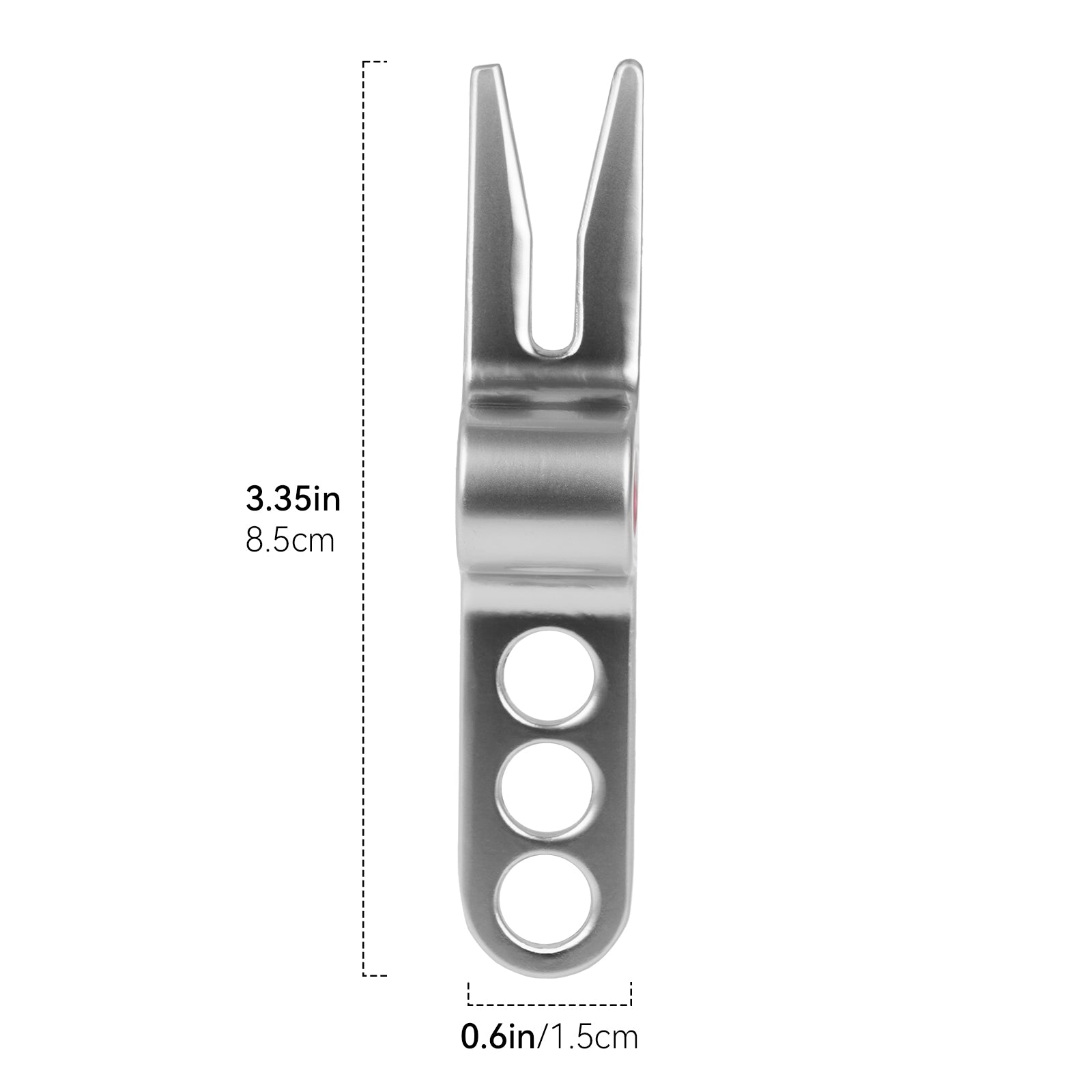 Black/Silver Golf Ball Divot Tools Repair Tool