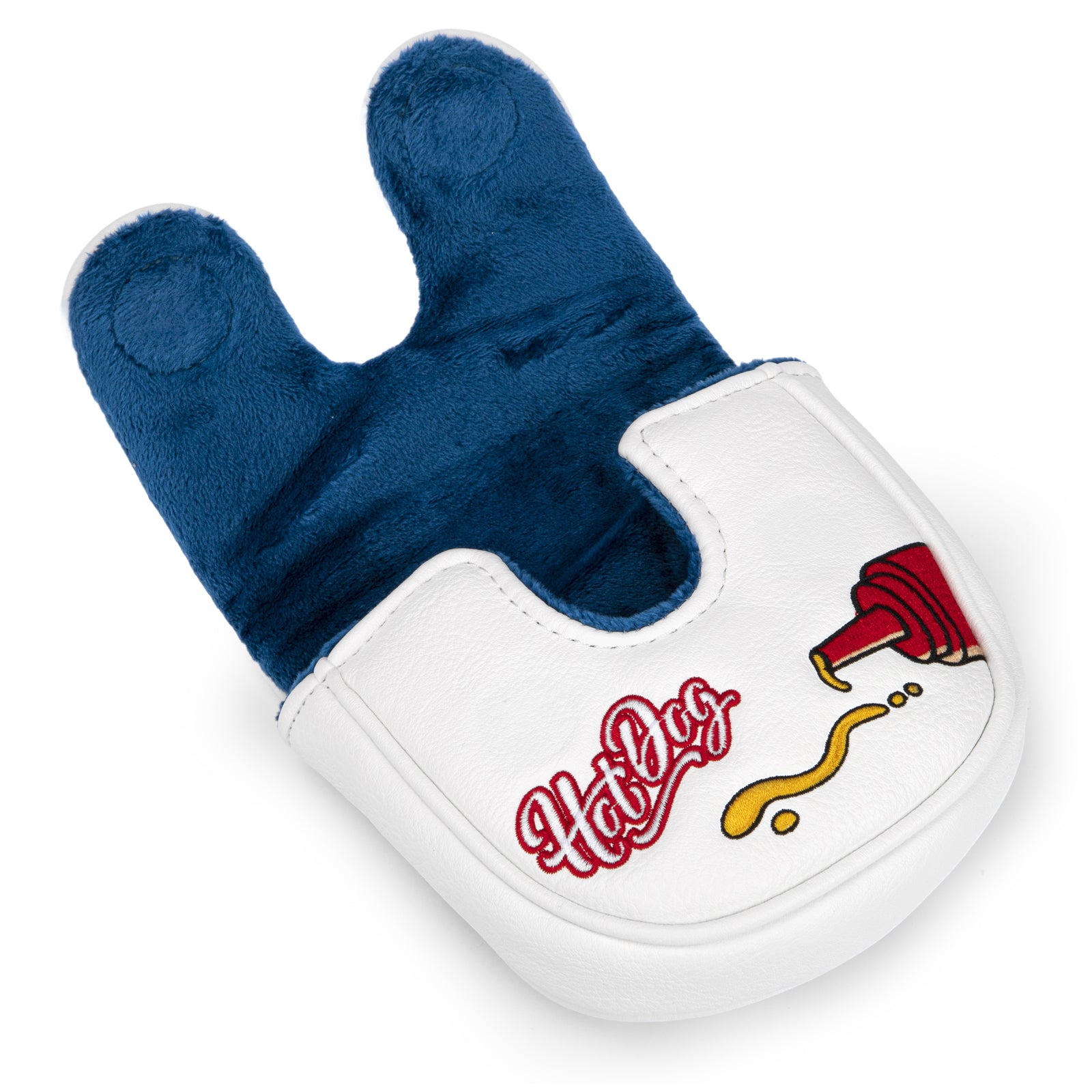 Golf Putter Cover OZ1 Premium Embroidery Hot Dog Mallet Putter Headcover