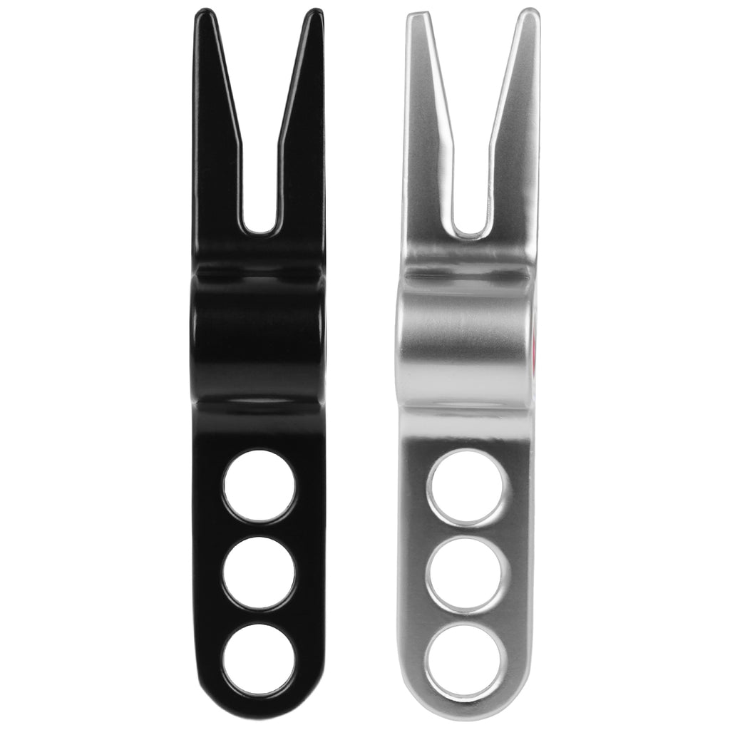 Black/Silver Golf Ball Divot Tools Repair Tool