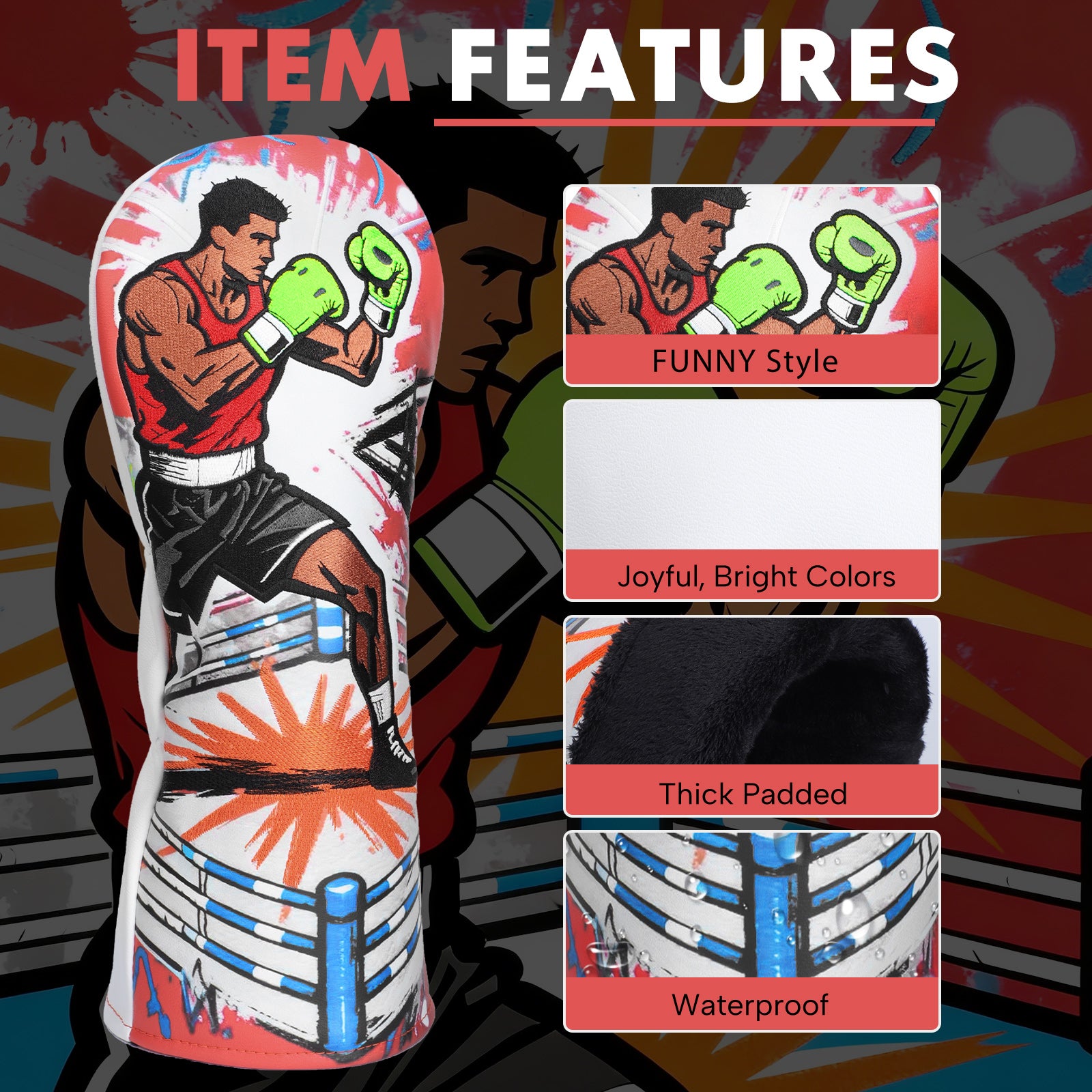 Boxer Driver Headcover