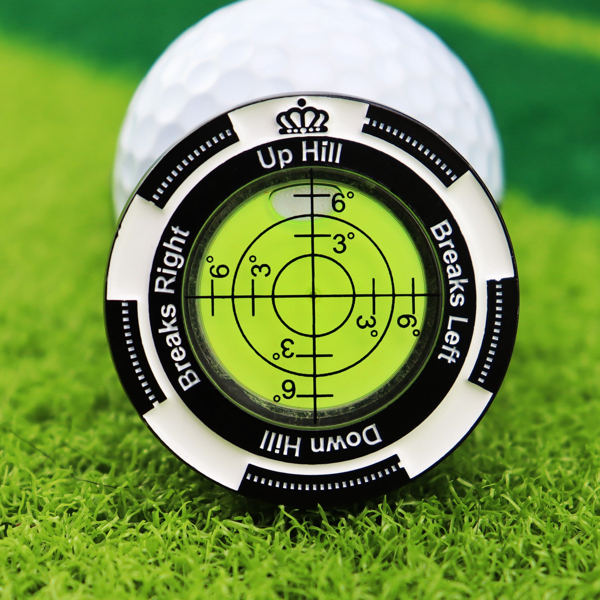 High Precision Golf Green Reader Funny Ball Marker