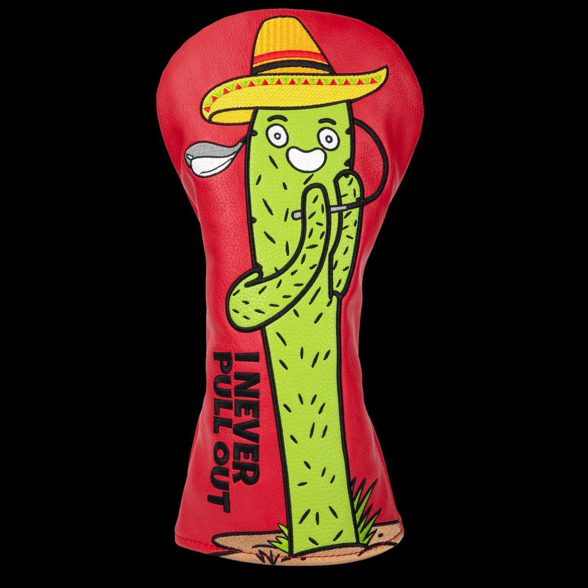 Red Cactus Driver Headcover